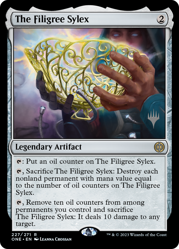 The Filigree Sylex (Promo Pack) [Phyrexia: All Will Be One Promos] | GnG Games