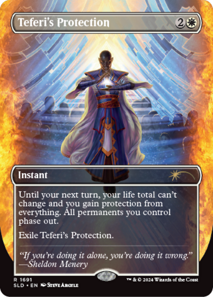 Teferi's Protection (1691) [Secret Lair: Sheldon's Spellbook] | GnG Games