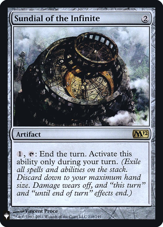 Sundial of the Infinite [Mystery Booster] | GnG Games