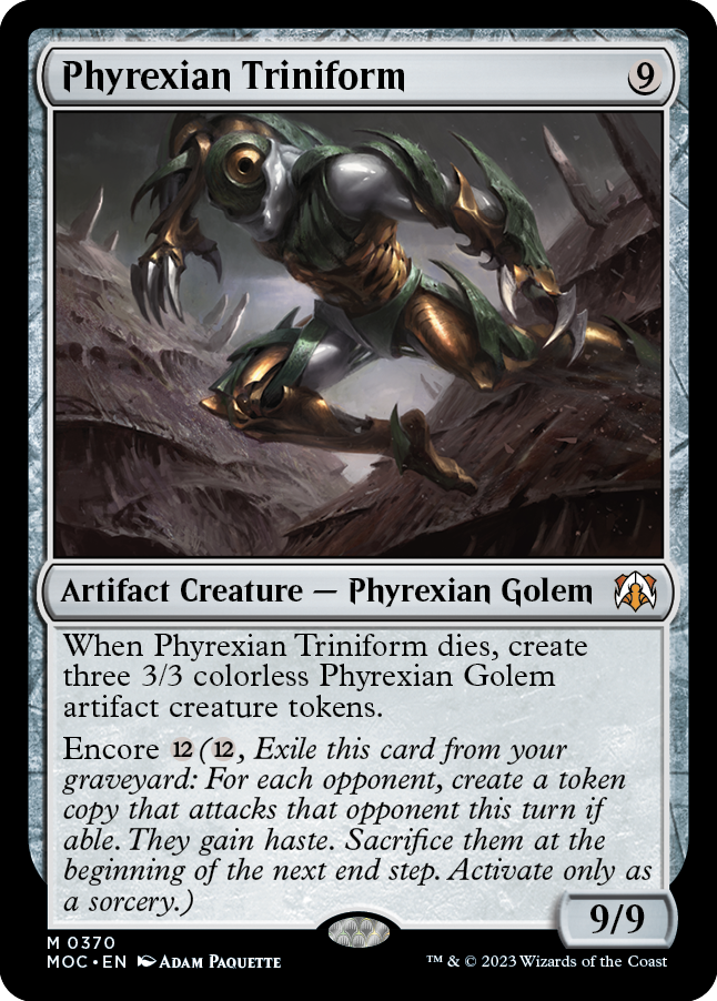 Phyrexian Triniform [March of the Machine Commander] | GnG Games