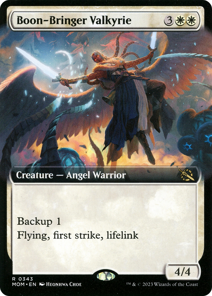 Boon-Bringer Valkyrie (Extended Art) [March of the Machine] | GnG Games