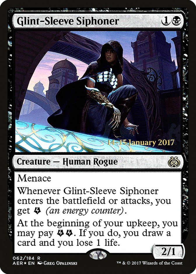 Glint-Sleeve Siphoner [Aether Revolt Prerelease Promos] | GnG Games