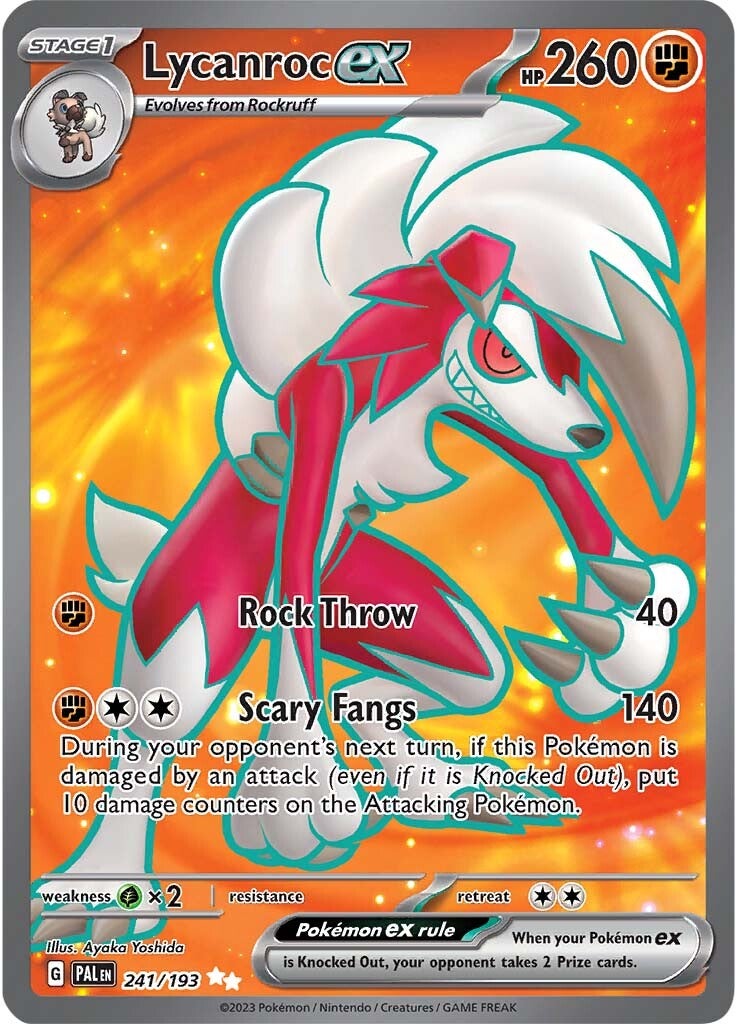 Lycanroc ex (241/193) [Scarlet & Violet: Paldea Evolved] | GnG Games