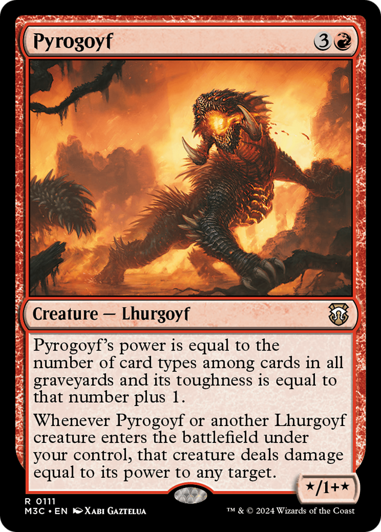 Pyrogoyf [Modern Horizons 3 Commander] | GnG Games