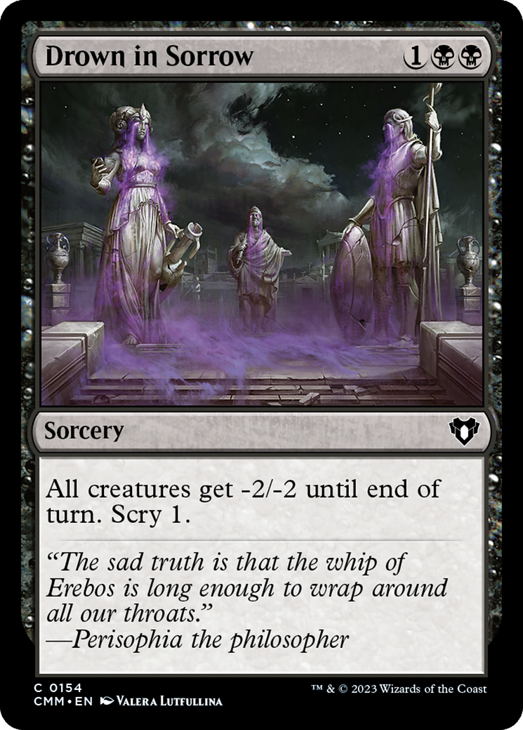 Drown in Sorrow [Commander Masters] | GnG Games