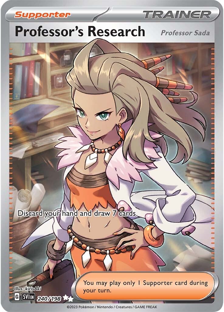 Professor's Research (240/198) [Scarlet & Violet: Base Set] | GnG Games