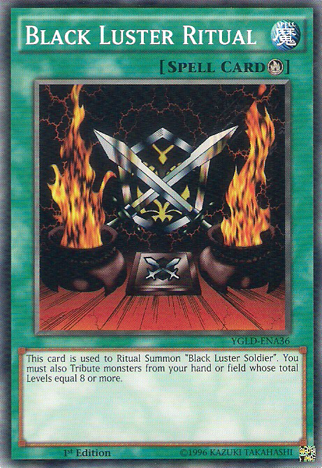 Black Luster Ritual [YGLD-ENA36] Common | GnG Games