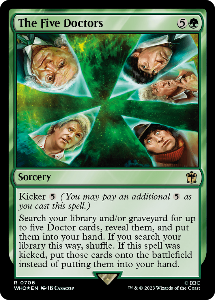 The Five Doctors (Surge Foil) [Doctor Who] | GnG Games