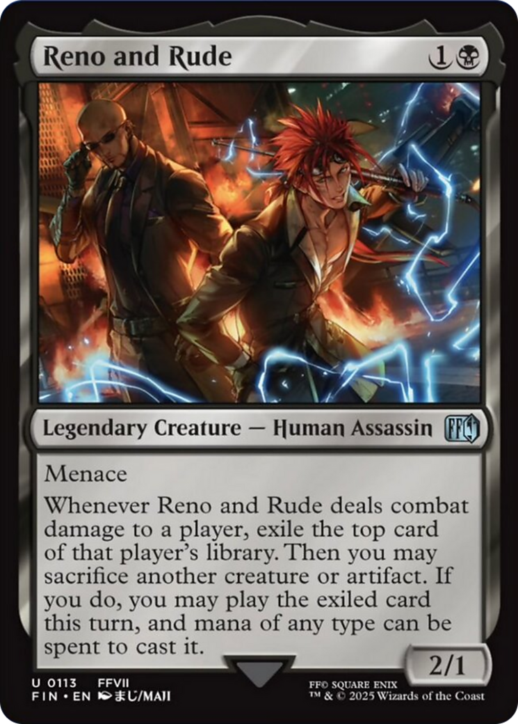 Reno and Rude [FINAL FANTASY] | GnG Games