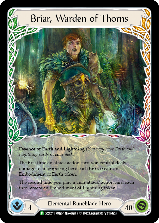 Briar // Briar, Warden of Thorns [XXX011/XXX012] (Promo) | GnG Games