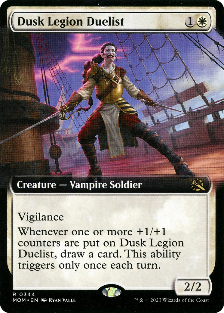 Dusk Legion Duelist (Extended Art) [March of the Machine] | GnG Games