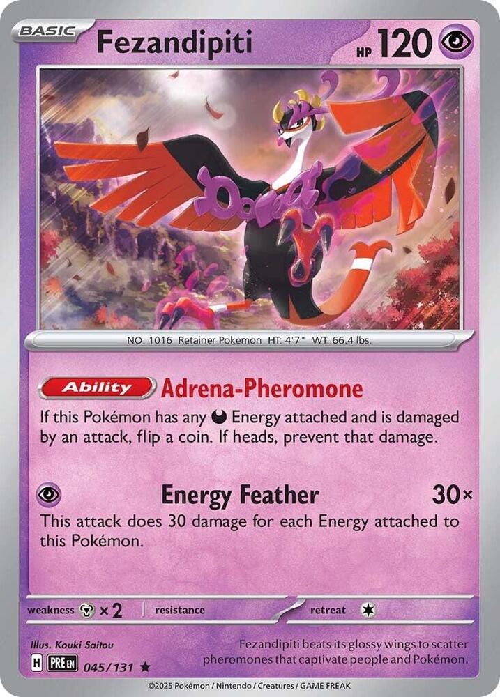 Fezandipiti (045/131) [Scarlet & Violet: Prismatic Evolutions] | GnG Games