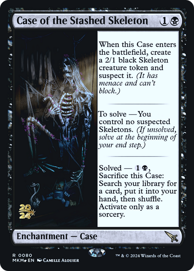 Case of the Stashed Skeleton [Murders at Karlov Manor Prerelease Promos] | GnG Games