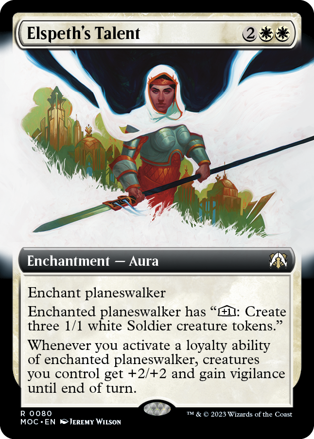 Elspeth's Talent (Extended Art) [March of the Machine Commander] | GnG Games