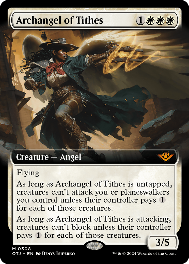 Archangel of Tithes (Extended Art) [Outlaws of Thunder Junction] | GnG Games