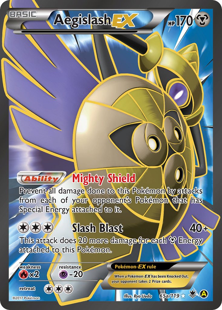 Aegislash EX (65a/119) [Alternate Art Promos] | GnG Games