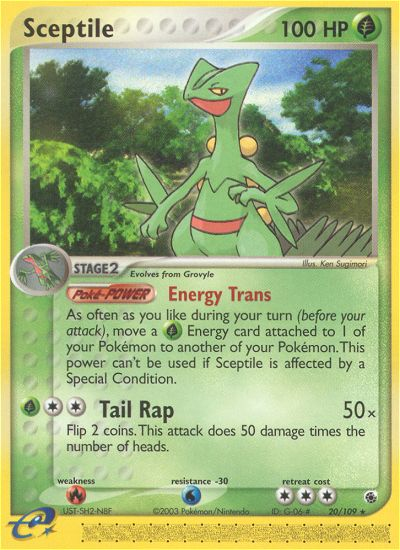 Sceptile (20/109) [EX: Ruby & Sapphire] | GnG Games