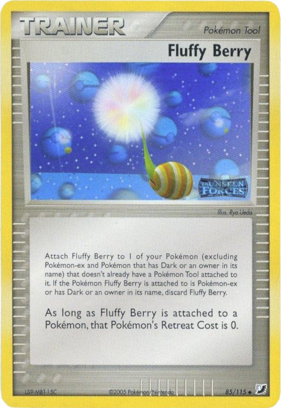 Fluffy Berry (85/115) (Stamped) [EX: Unseen Forces] | GnG Games