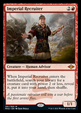 Imperial Recruiter (Foil Etched) [Modern Horizons 2] | GnG Games