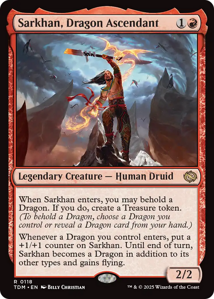 Sarkhan, Dragon Ascendant (118) [Tarkir: Dragonstorm] | GnG Games