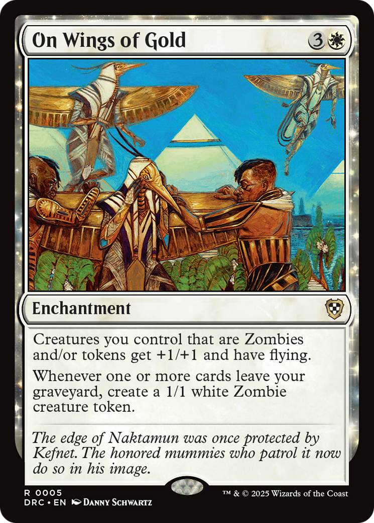 On Wings of Gold [Aetherdrift Commander] | GnG Games
