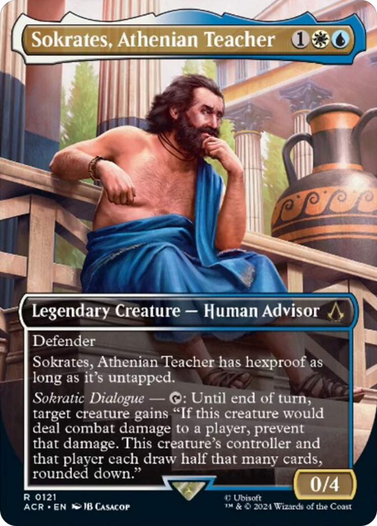 Sokrates, Athenian Teacher (Borderless) [Assassin's Creed] | GnG Games