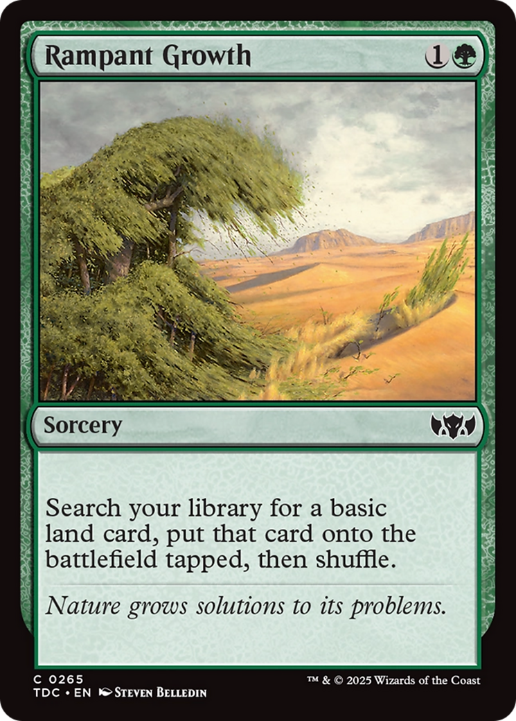 Rampant Growth [Tarkir: Dragonstorm Commander] | GnG Games