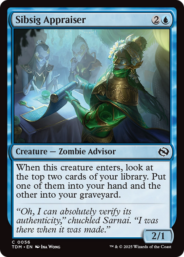 Sibsig Appraiser [Tarkir: Dragonstorm] | GnG Games