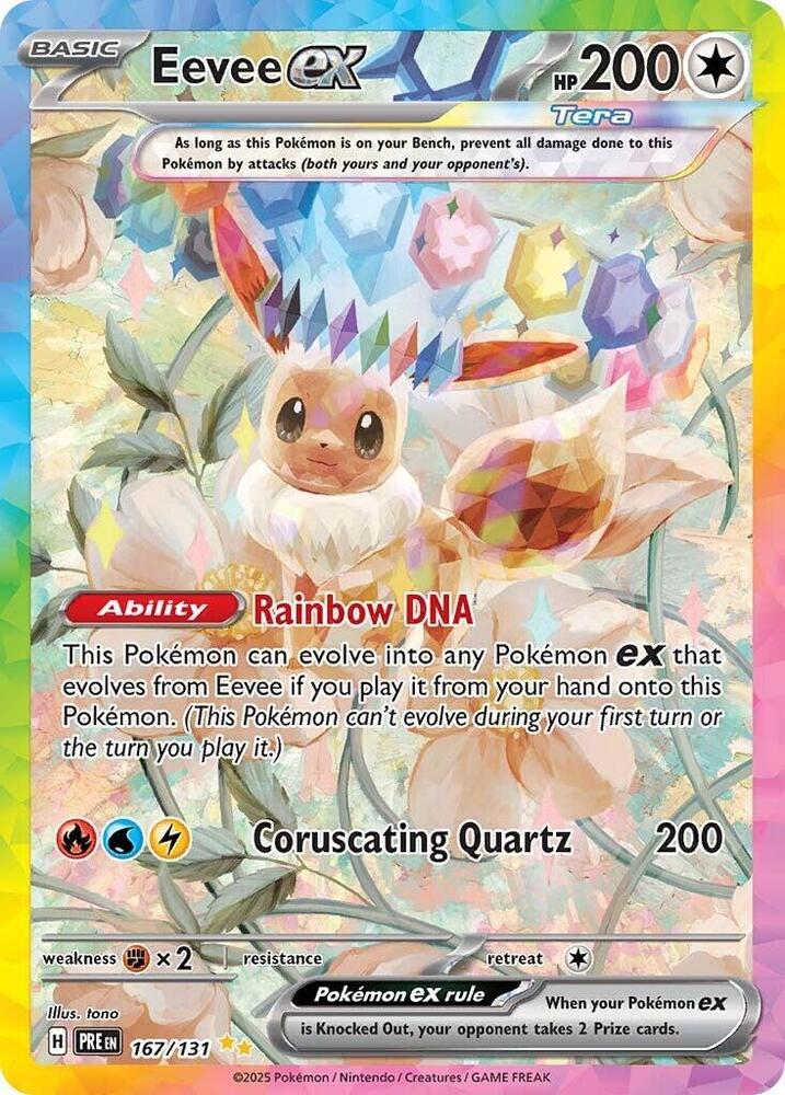 Eevee ex (167/131) [Scarlet & Violet: Prismatic Evolutions] | GnG Games