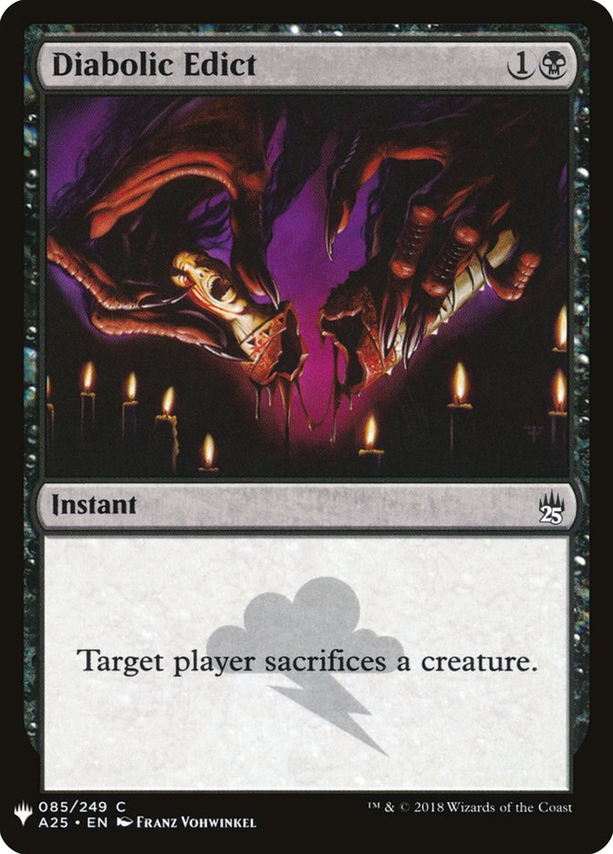 Diabolic Edict [Mystery Booster] | GnG Games