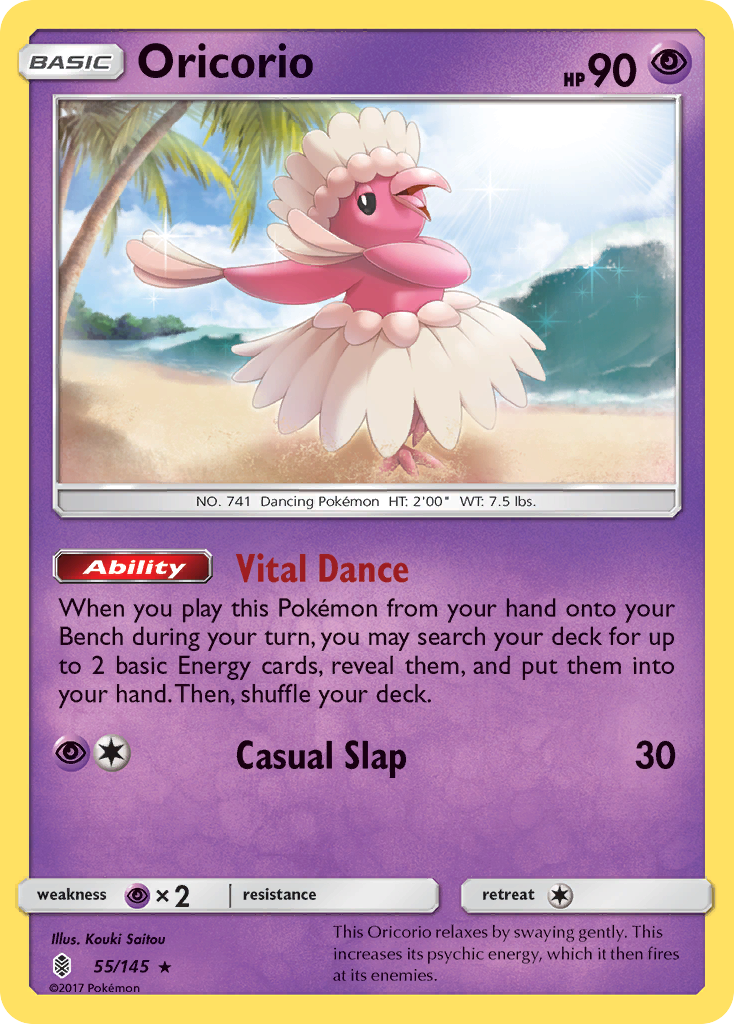 Oricorio (55/145) [Sun & Moon: Guardians Rising] | GnG Games