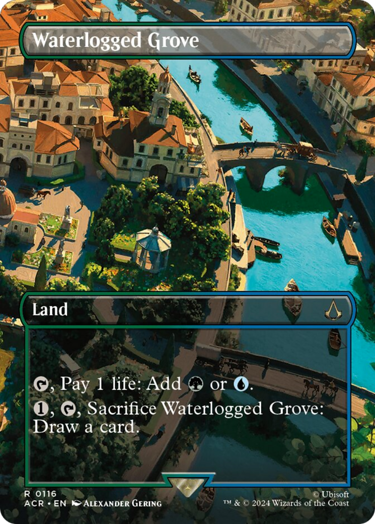 Waterlogged Grove (Borderless) [Assassin's Creed] | GnG Games