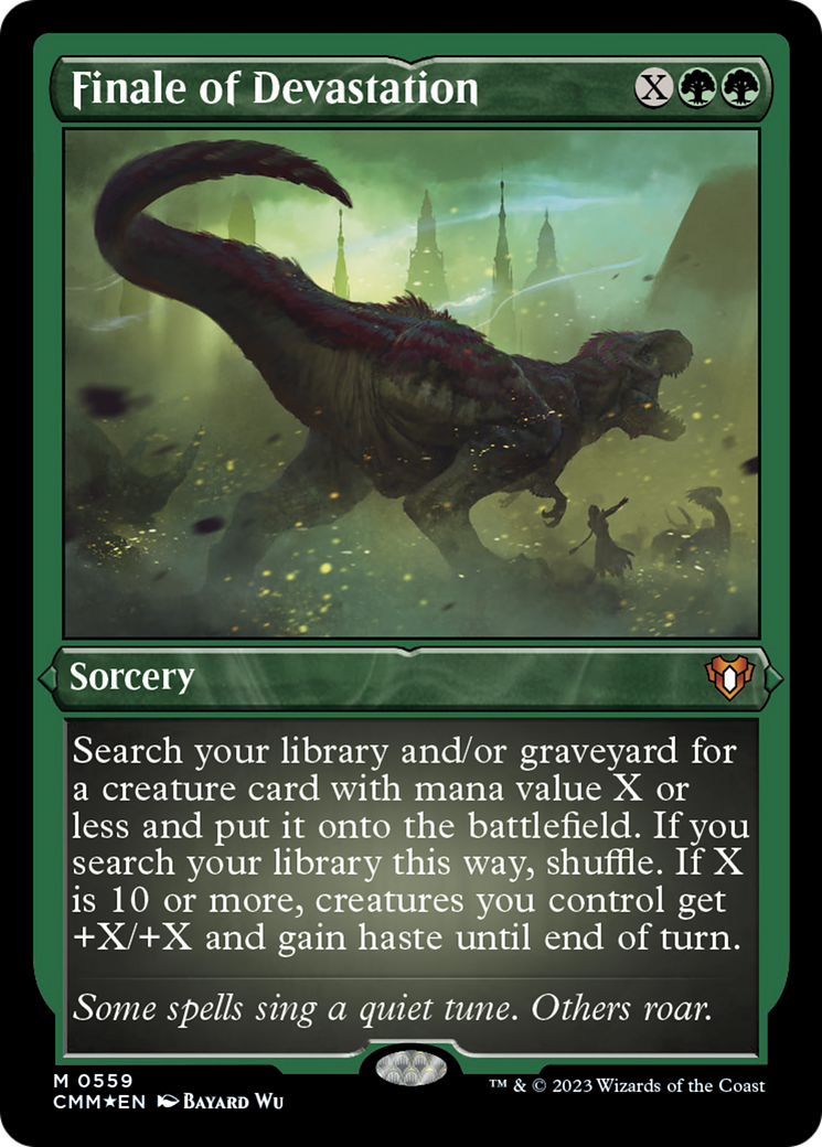 Finale of Devastation (Foil Etched) [Commander Masters] | GnG Games
