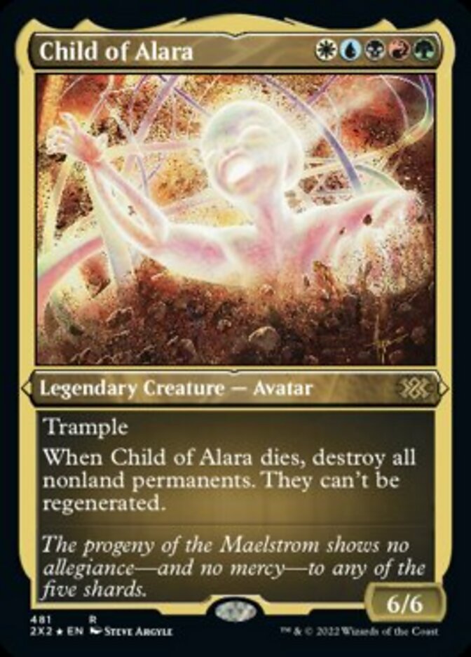 Child of Alara (Foil Etched) [Double Masters 2022] | GnG Games