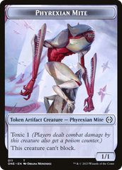 Phyrexian Mite (011) // Drone Double-Sided Token [Phyrexia: All Will Be One Tokens] | GnG Games