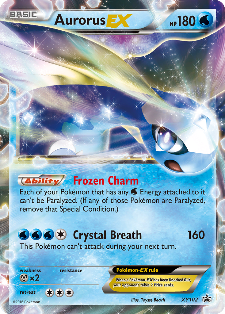 Aurorus EX (XY102) [XY: Black Star Promos] | GnG Games