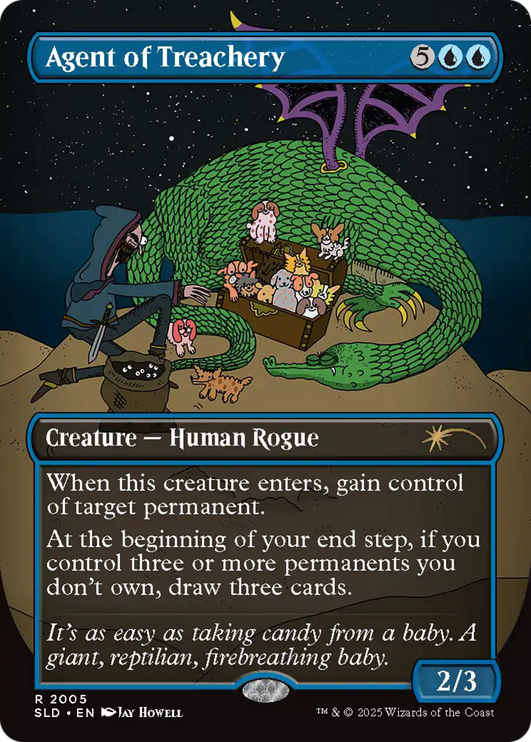 Agent of Treachery (Rainbow Foil) [Secret Lair Drop Series] | GnG Games