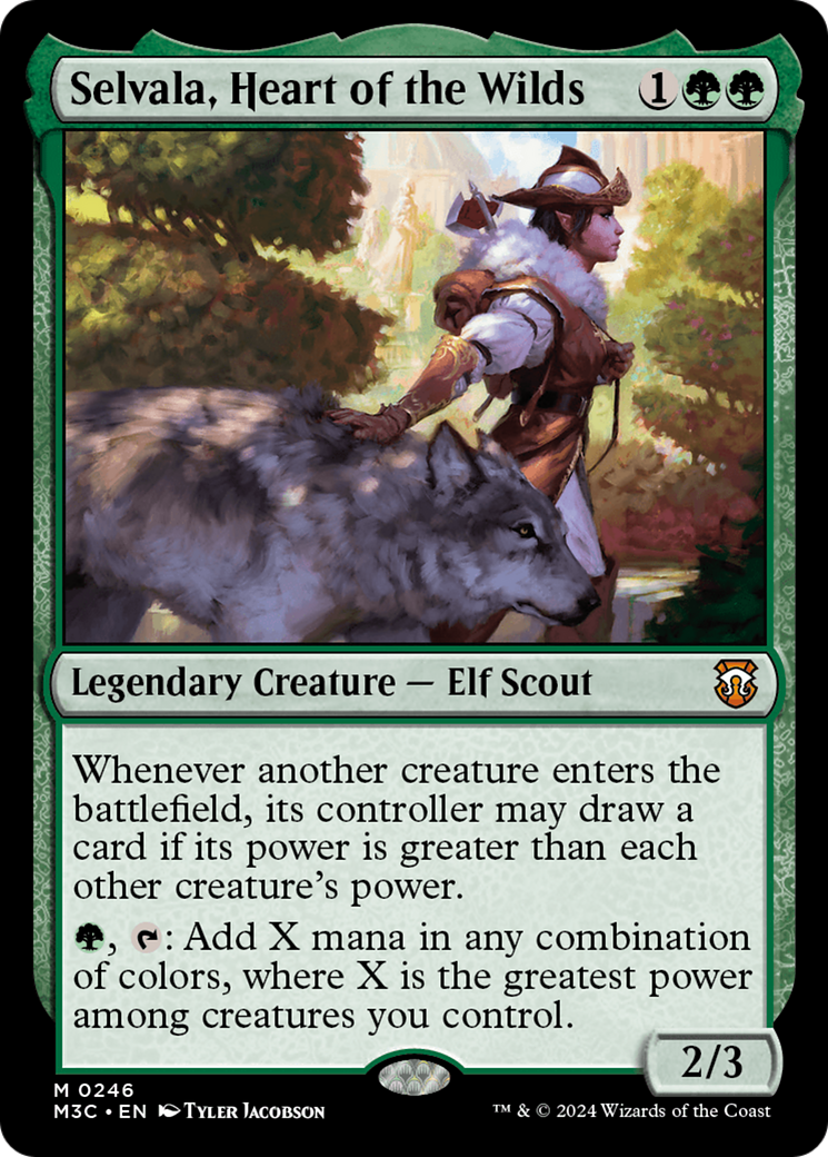 Selvala, Heart of the Wilds [Modern Horizons 3 Commander] | GnG Games