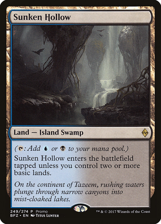 Sunken Hollow (Promo) [Standard Showdown Promos] | GnG Games