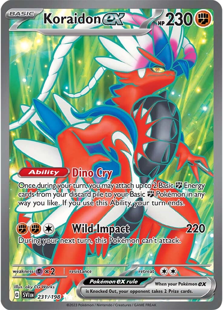 Koraidon ex (231/198) [Scarlet & Violet: Base Set] | GnG Games