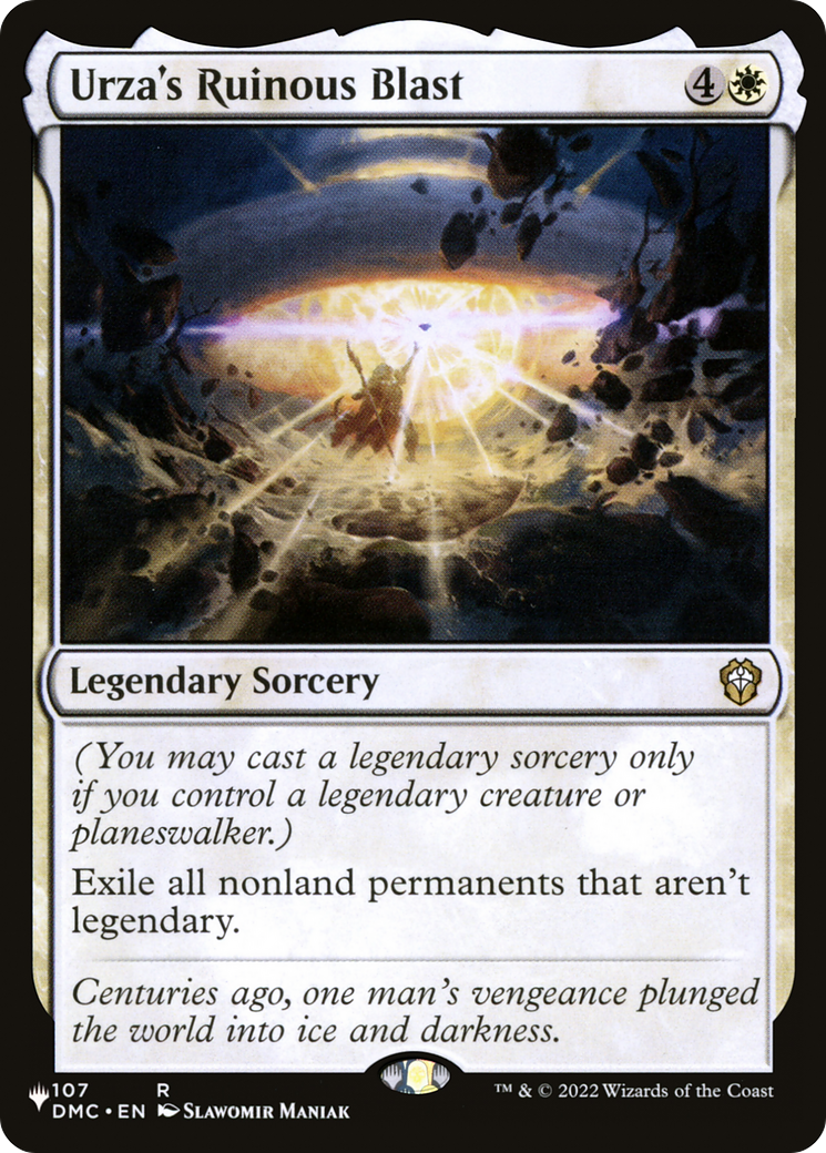 Urza's Ruinous Blast [Secret Lair: From Cute to Brute] | GnG Games