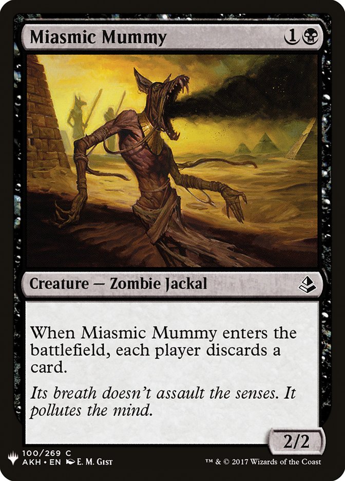 Miasmic Mummy [Mystery Booster] | GnG Games