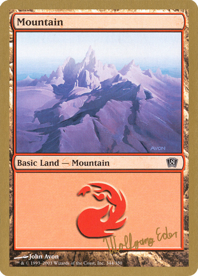 Mountain (Wolfgang Eder) [World Championship Decks 2003] | GnG Games