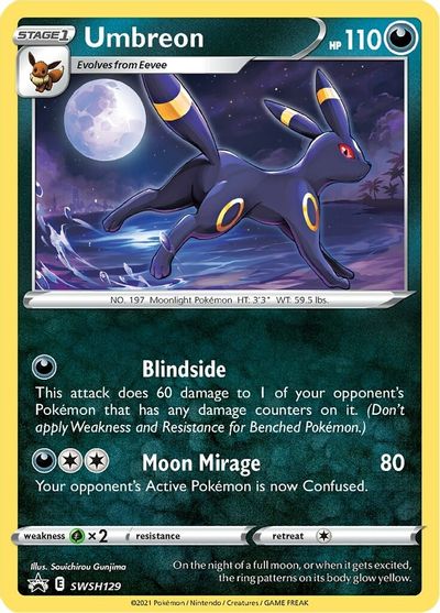 Umbreon (SWSH129) [Sword & Shield: Black Star Promos] | GnG Games