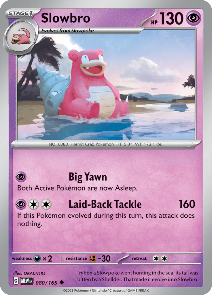 Slowbro (080/165) [Scarlet & Violet 151] | GnG Games