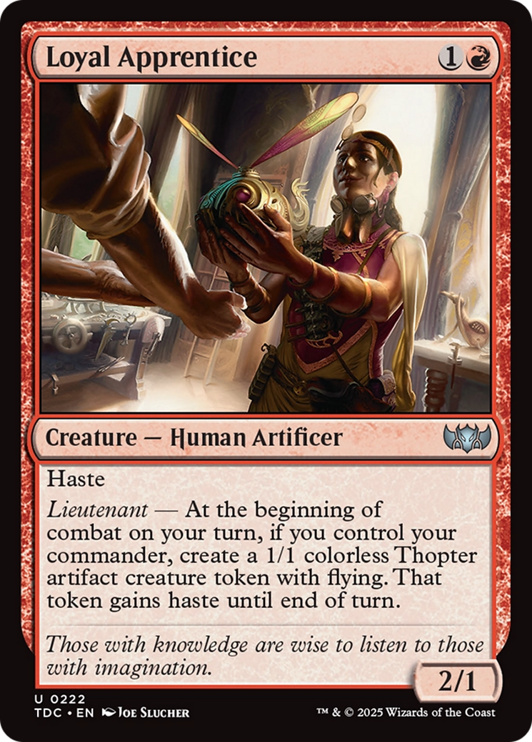 Loyal Apprentice [Tarkir: Dragonstorm Commander] | GnG Games