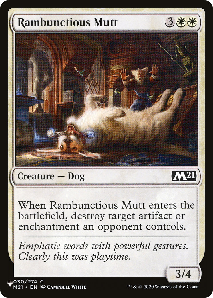 Rambunctious Mutt [The List] | GnG Games