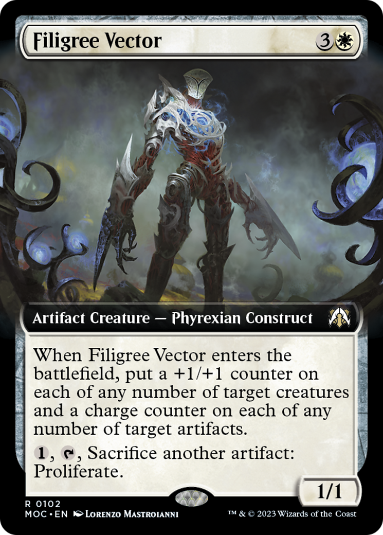 Filigree Vector (Extended Art) [March of the Machine Commander] | GnG Games