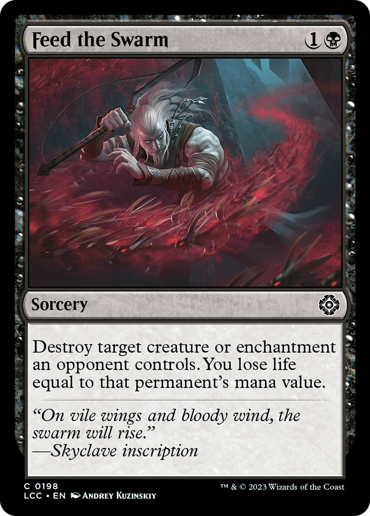 Feed the Swarm [The Lost Caverns of Ixalan Commander] | GnG Games