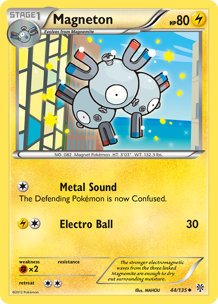 Magneton (44/135) [Black & White: Plasma Storm] | GnG Games